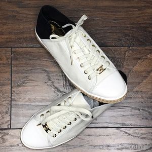 Michael Kors Gold Accent Flats